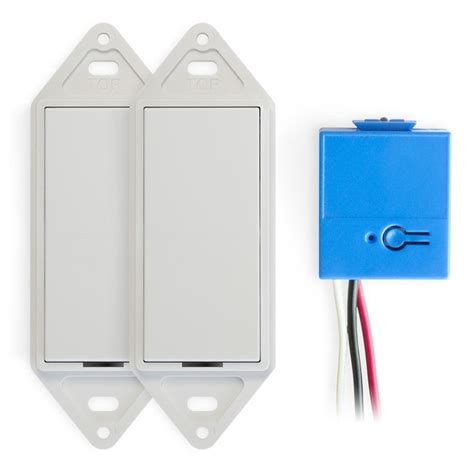 Levven 120V 3-Way Wireless Light Switch Kit in White | 1-CSDW/GPC10 ...