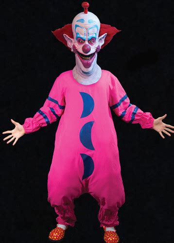 Killer Klowns from Outer Space Slim Clown Halloween Costume Mask - The Holiday Store