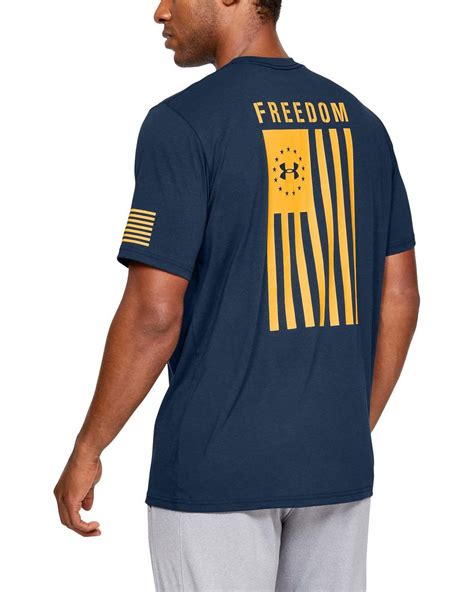 Under Armour Freedom Flag T-shirt in Blue for Men - Lyst