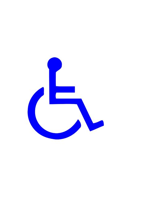 Standard Handicapped Symbol Clip Art at Clker.com - vector clip art online, royalty free ...