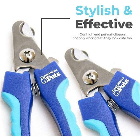 Professional Cat Nail Clippers With Safety Guard - CatGlamour.com