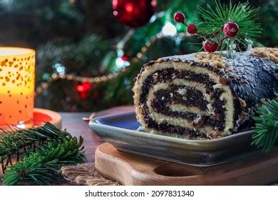 Makowiec Traditional Polish Christmas Poppy Seed Stock Photo 2097831340 | Shutterstock