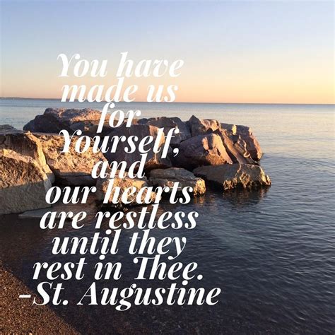 Augustine Quotes Restless Heart - ShortQuotes.cc