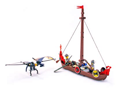 Viking Boat against the Wyvern Dragon - LEGO set #7016-1 (Building Sets ...