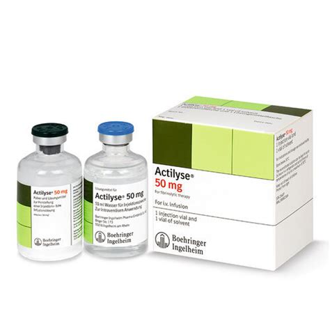 Actilyse 50Mg Injection at Best Price in Miraj, Maharashtra | Vardhman Distributors