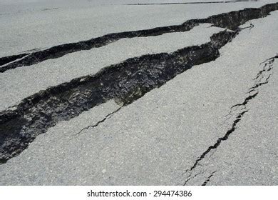 Asphalt Road Cracks Collapsed Stock Photo 294474386 | Shutterstock