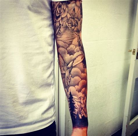 Cloud Tattoos for Men | Sleeve tattoos, Cloud tattoo, Best sleeve tattoos