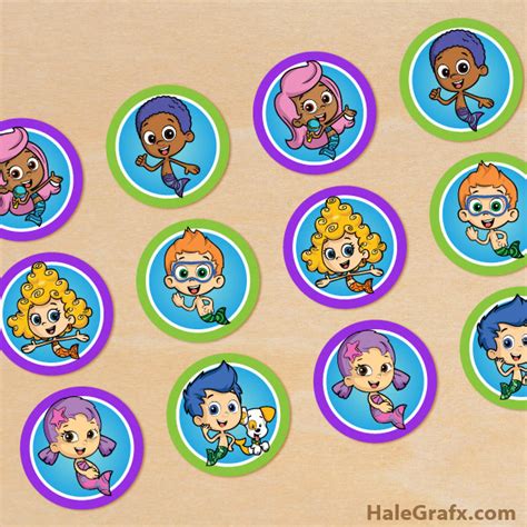 Bubble Guppies Cake Topper Printable - prntbl.concejomunicipaldechinu ...