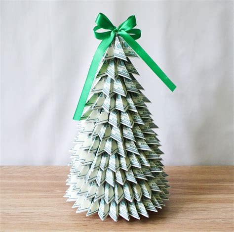 Origami Money Christmas Tree - Origami