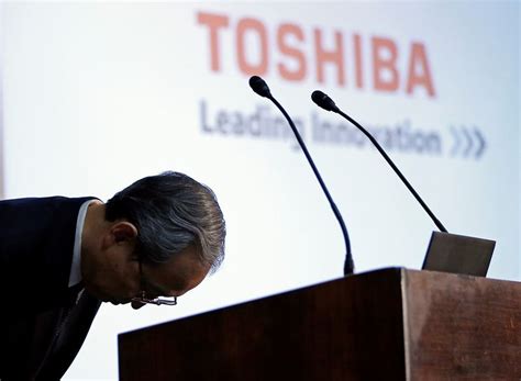 Toshiba CEO suddenly resigns amid opposition to restructuring plans ...