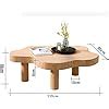 Amazon.com: n/a Modern Solid Wood Coffee Table Low Table Living Room ...