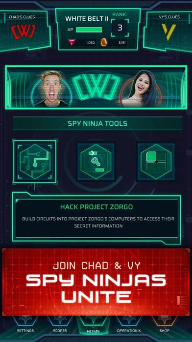 Spy Ninja Network - Chad & Vy App Download - Android APK