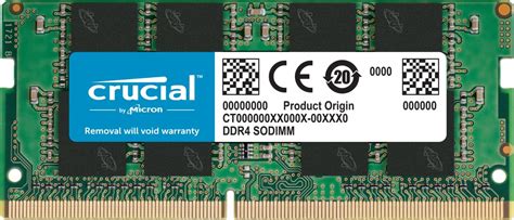 Crucial RAM CT32G4SFD832A 32GB DDR4 3200MHz CL22 Laptop Memory: Buy Online at Best Price in ...