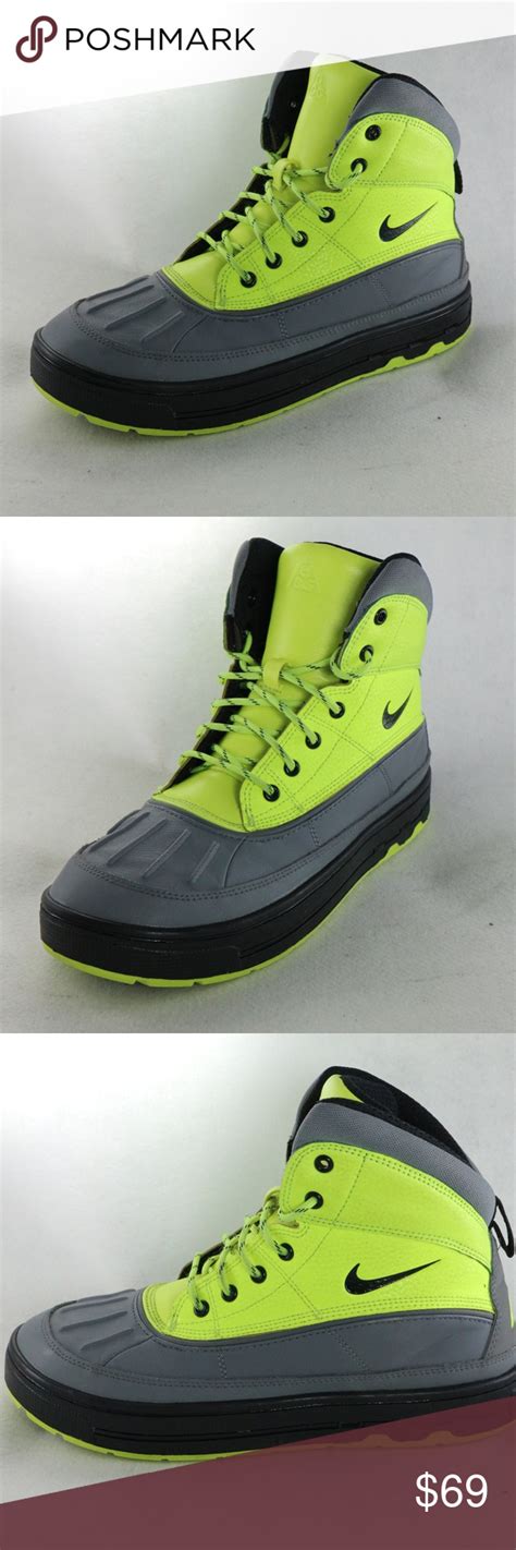 RARE Nike Woodside 2 High (GS) Grey/Volt ACG Boots | Acg boots, Rare ...