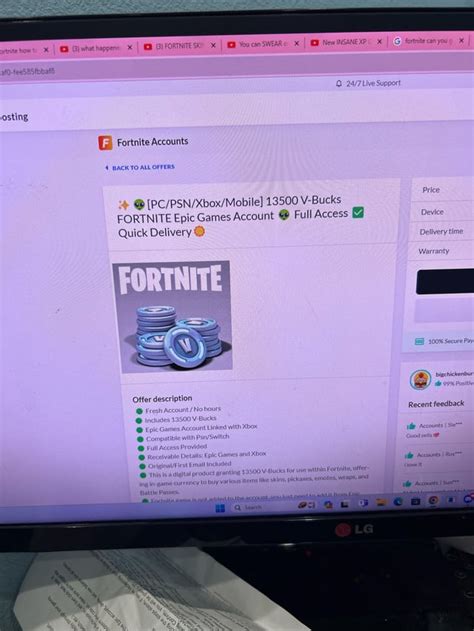 Fortnite 13500 vbux for only 45$??? : r/FORTnITE