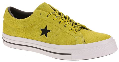 shoes Converse One Star OX - 163245/Bold Citron/Black/White - Snowboard shop, skateshop ...