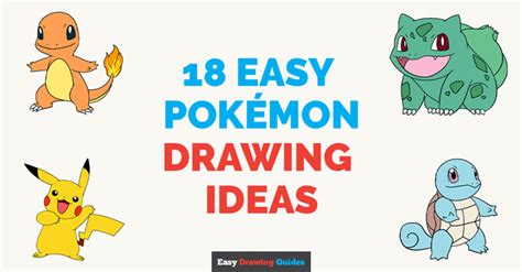 Easy Pokemon to Draw Pokemon Drawing Easy - Plyler Oner1996