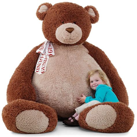 Gund Basil Jumbo 80" - Ultimate Giant Teddy Bear! - The Green Head