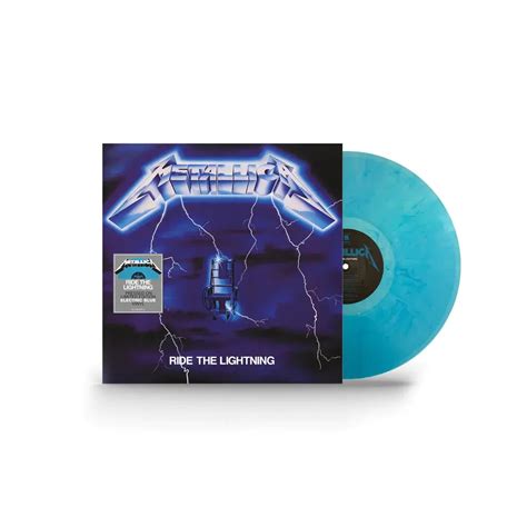 Metallica - Ride The Lightning (Blue Vinyl) | STP RECORDS - Stranger Than Paradise Records