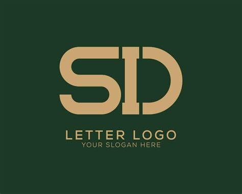 Letter sid logo design 35645006 Vector Art at Vecteezy