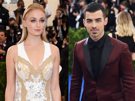 Joe Jonas and Sophie Turner of 'Game of Thrones' attend Met Gala after ...