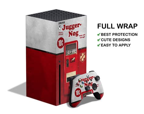 Juggernog Drinks Machine Xbox One X Skin Xbox One S Jugger-nog - Etsy Canada