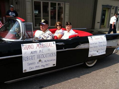 Past Post 154 commander is parade grand marshal | Legiontown U.S.A.