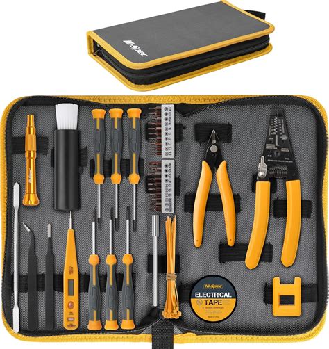 Amazon.com: Hi-Spec 39pc Electronics Repair & Opening Tool Kit Set for Laptops, Phones, Devices ...