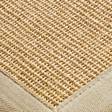 Natural Sisal Rugs and Hall Runners with Beige Border from Only £59