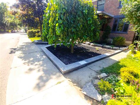 Retaining Wall Capping Installation Toronto by CH Stone Mason Contractor