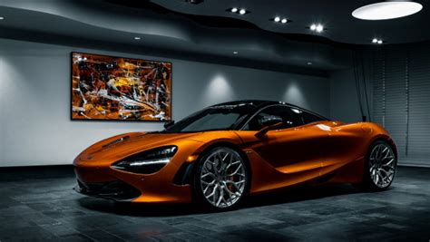 McLaren 720S HD wallpaper | Super cars 4K UHD, desktop background, orange, picture, photo