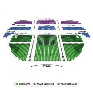 Gershwin Theatre Seating Chart for Wicked | TickPick