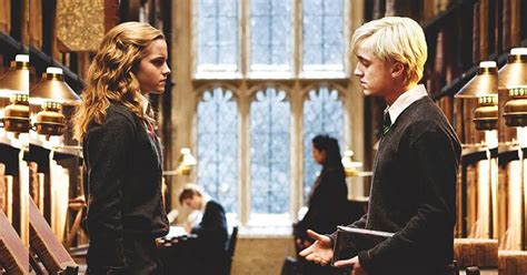 Did Draco Kiss Hermione? (Movies vs. Books)