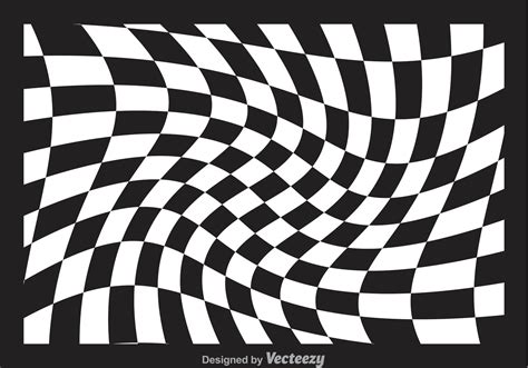 Distorted Checker Board Vector - Download Free Vector Art, Stock ...