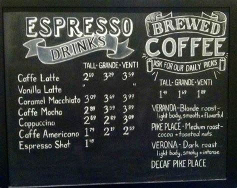 chalkboard font cafe shop | All done and set up. Yay! | Coffee shop menu, Coffee shop signs ...