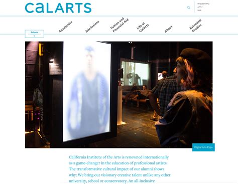 CalArts New Website is up! | inform.design