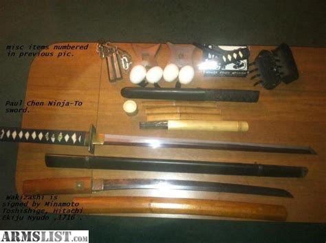 ARMSLIST - For Sale: NINJUTSU WEAPONS.....