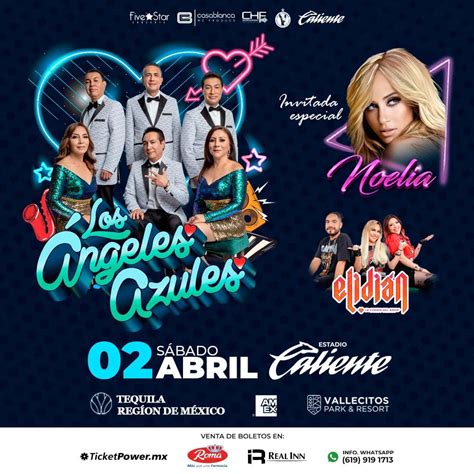 Los Ángeles Azules en Tijuana 2022 - Tijuana Eventos, Conciertos