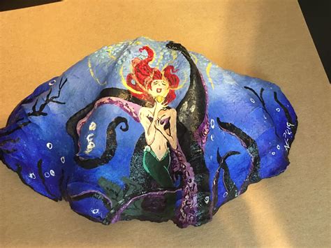 Little Mermaid | Rock art, The little mermaid, Art