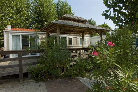 Location mobil home au Camping Les Sables d'or Cap d'Agde Hérault (34).