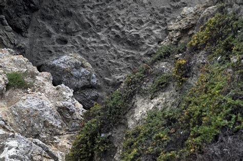 Looking Down A Cliff Free Stock Photo - Public Domain Pictures