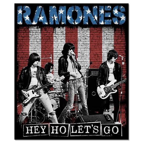 Hey Ho Let's Go Poster Ramones Poster, Ramones Logo, Punk Poster ...