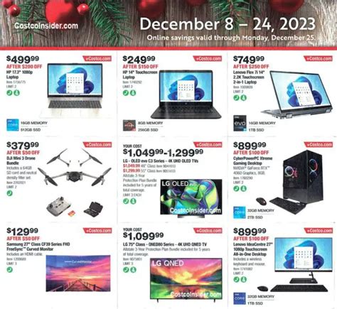 Costco December 2023 Holiday Event Coupons | Costco Insider