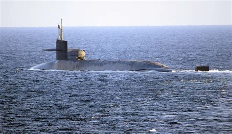 USS Georgia (SSGN 729) transits the Strait of Hormuz [5472x3174] : WarshipPorn