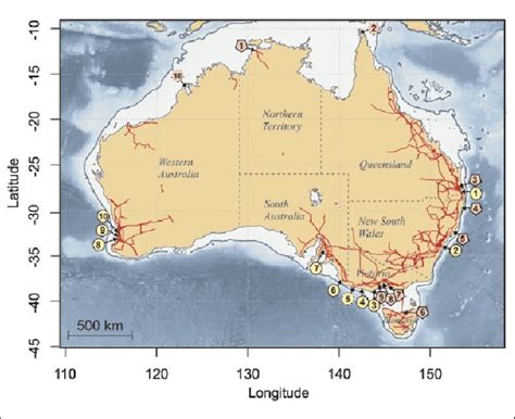 Electricity Grid Map Australia