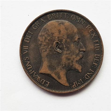 1902 King Edward VII Penny – M J Hughes Coins