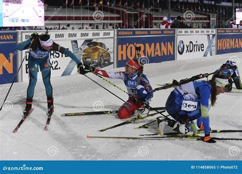 IX Final Stage of the Biathlon World Cup IBU BMW 24.03.2018 Editorial Image - Image of arena ...