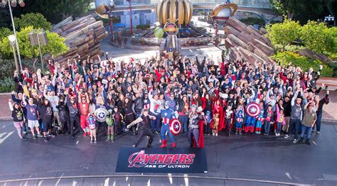 Disneyland Fans Celebrate Marvel's Avengers: Age of Ultron | The Disney Blog