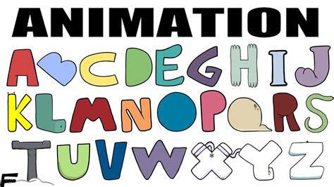 Alphabet Lore but only the body ANIMATION - YouTube