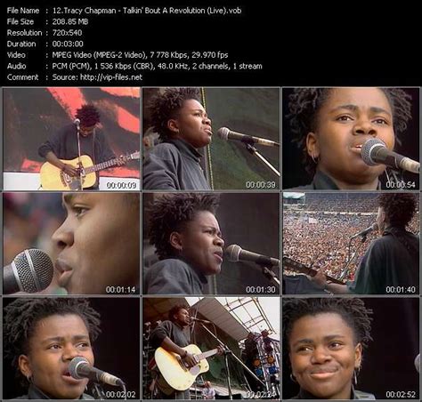 Tracy Chapman - Talkin' Bout A Revolution (Live) - Download Music Video ...